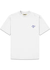 Baine Eat Tee - White-T-shirts-Woodbird-Butler Loftet