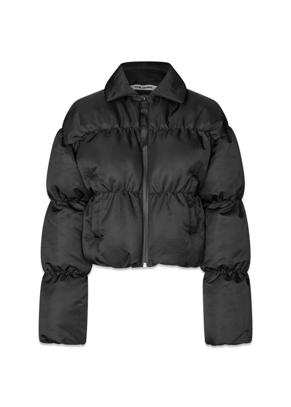 Bam Cropped Puffer - Black-Outerwear-Oval Square-Butler Loftet