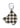 Banana Keyring Velvet - Black-Accessories-Ganni-Butler Loftet