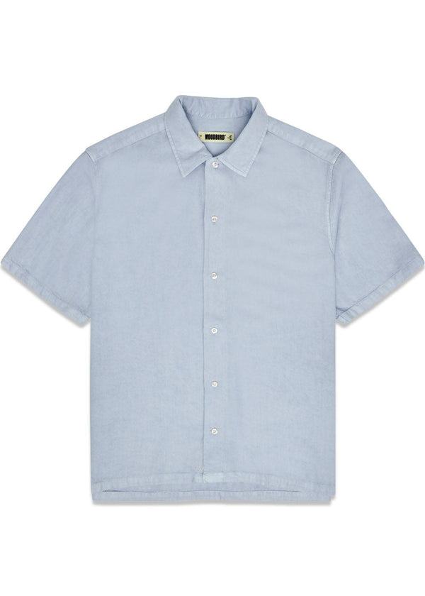 Banks Tencel Shirt - Light Blue-Shirts-Woodbird-Butler Loftet