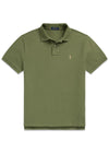Basic Mesh Polo - Dust Green-T-shirts-Ralph Lauren-Butler Loftet