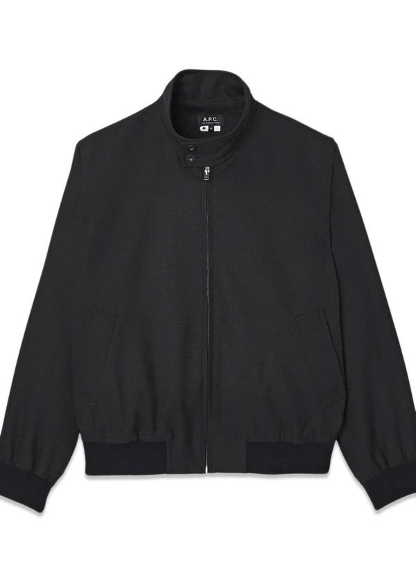 Blouson Zippe - Black-Outerwear-A.P.C-Butler Loftet