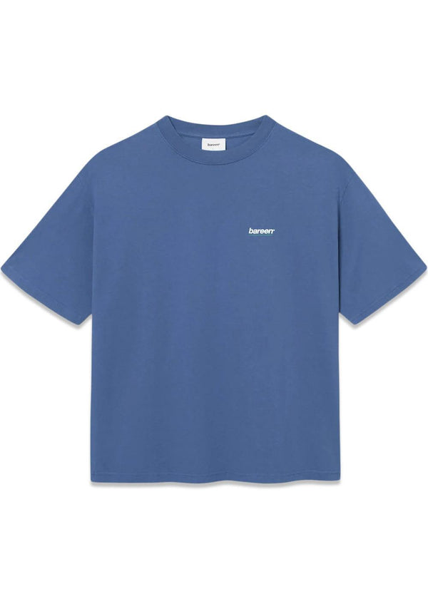 Box Fit T-Shirt - All-Field-Apparel - Medieval Blue-T-shirts-Bareen-Butler Loftet