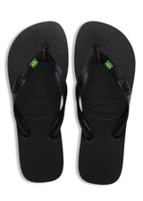 Brasil Logo - Black-Sandals-Havaianas-Butler Loftet