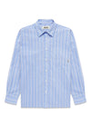 Buzo Striped Shirt - Light Blue-Shirts-Woodbird-Butler Loftet