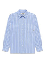 Buzo Striped Shirt - Light Blue-Shirts-Woodbird-Butler Loftet