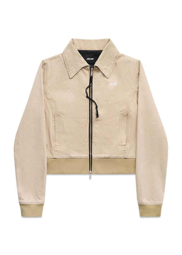 CLARENCE SHORT FITTED JACKET - Faded Sand-Outerwear-ALIS-Butler Loftet