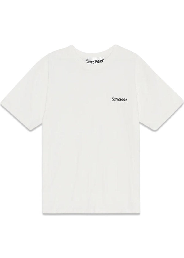 CLAUDE UNISEX T-SHIRT - White-T-shirts-OpéraSPORT-Butler Loftet