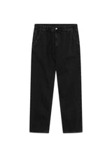 CLAY PANTS - Washed Black Denim-Pants-Forét-Butler Loftet