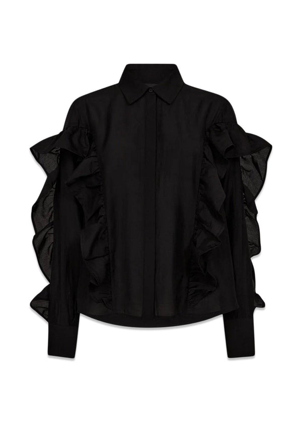 CMMOLLY-SHIRT - Black-Shirts-Copenhagen Muse-Butler Loftet