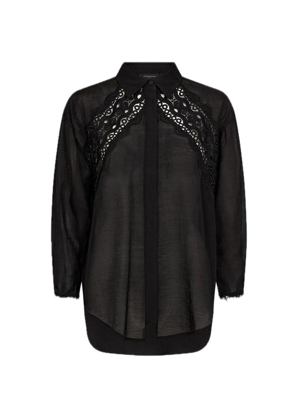 CMMOLLY-SHIRT - Black-Shirts-Copenhagen Muse-Butler Loftet