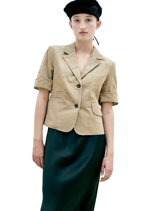 Cannes Jacket - Camel-Top-The Garment-Butler Loftet