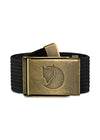 Canvas Brass Belt, 38 mm - Black-Belts-Fjällräven-Butler Loftet