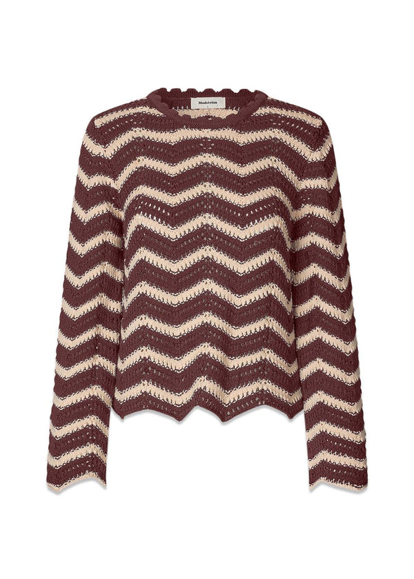 CaryMD o-neck - Andorra Summer Sand-Knitwear-Modström-Butler Loftet