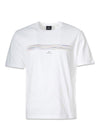 Casual Fit T-Shirt Stripes - White-T-shirts-Paul Smith - PS-Butler Loftet