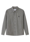Checkered Shirt - Black-Shirts-Globe Studios-Butler Loftet