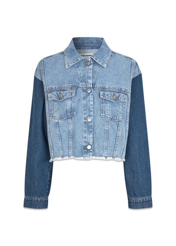 City Denim Jacket 0105 - Light Blue-Outerwear-Oval Square-Butler Loftet