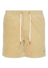 Classic Fit Prepster Corduroy Short - Beige-Shorts-Ralph Lauren-Butler Loftet