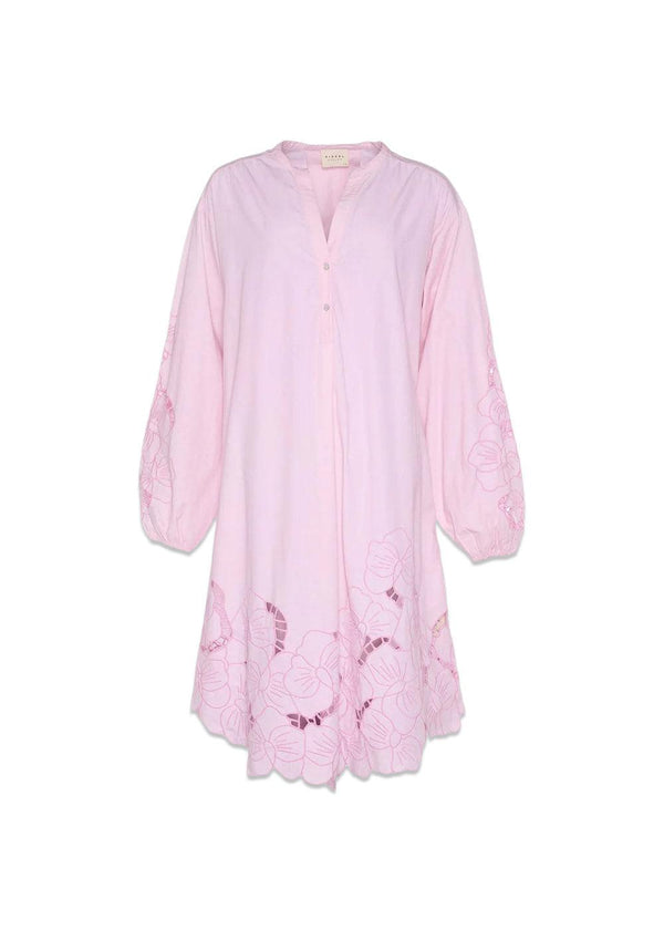Coral Organic Cotton Dress - Cherry Blossom-Dress-Sissel Edelbo-Butler Loftet