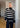 CorbinMD stripe t-neck - Summer Sand Black-Knitwear-Modström-Butler Loftet