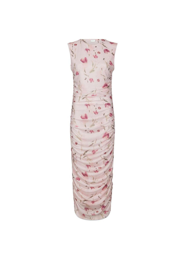 Carolina Artist Mesh Dress - Light Pink-Dress-Neo Noir-Butler Loftet