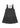 Cotton Poplin U-neck Mini Dress - Black-Dress-Ganni-Butler Loftet