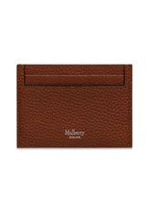 Credit Card Slip Grain Veg Tan - Oak-Wallet/Purse-Mulberry-Butler Loftet