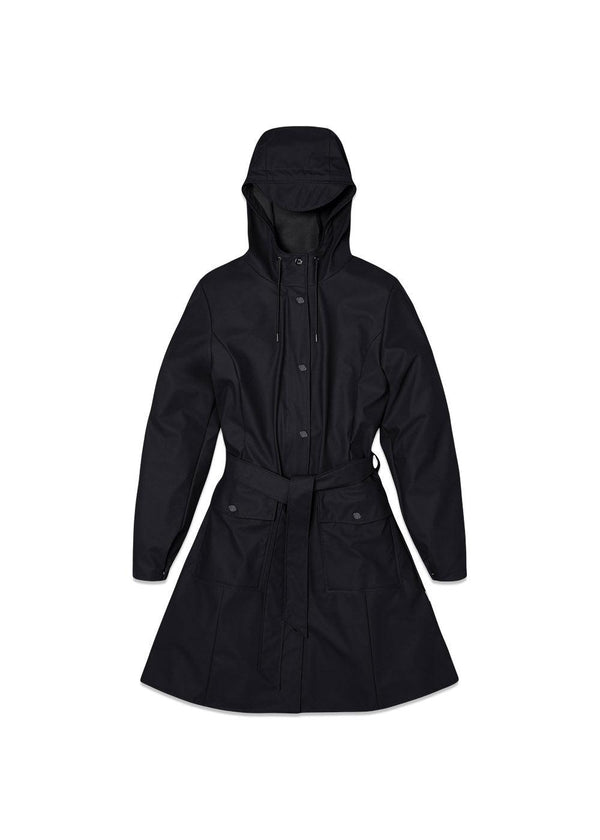 Curve W Jacket W3 - Black-Outerwear-Rains-Butler Loftet
