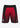 DBU-ALIS 26 SHORTS - Black/Red-Shorts-ALIS-Butler Loftet