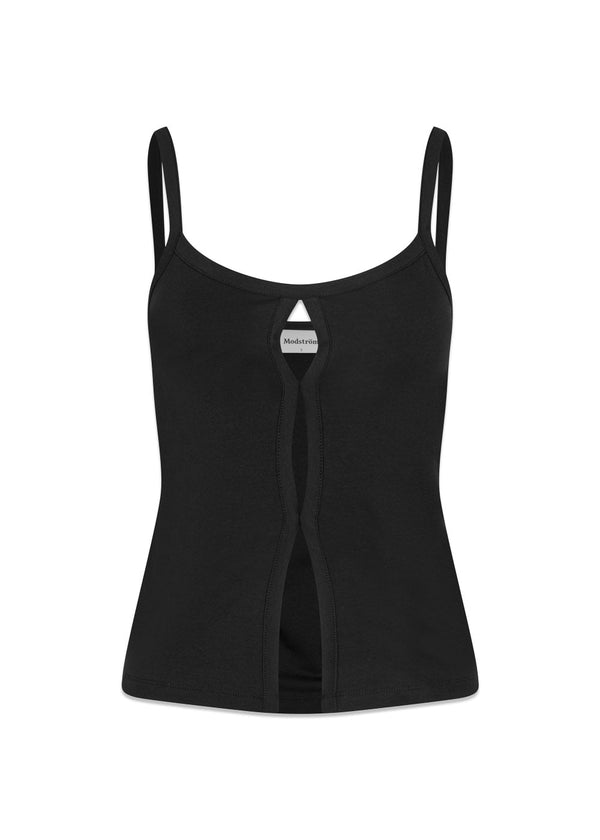 DaeMD strap top - Black-Top-Modström-Butler Loftet
