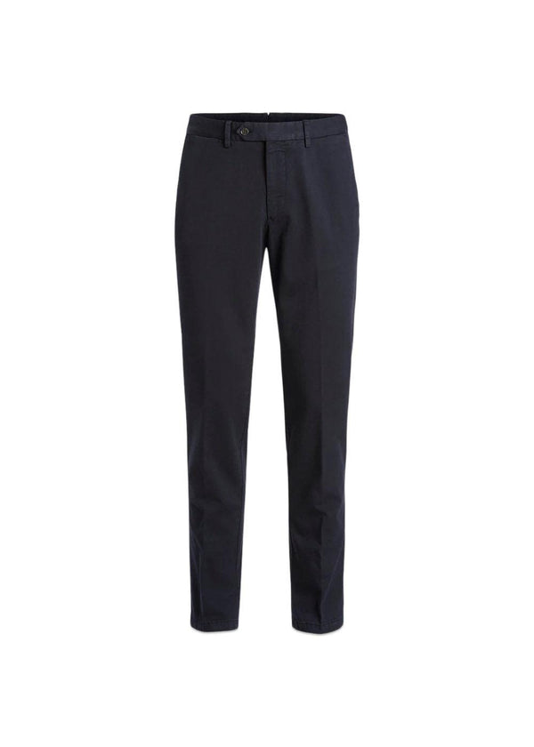 Danwick Trousers - Navy Sea Blue-Pants-Oscar Jacobson-Butler Loftet
