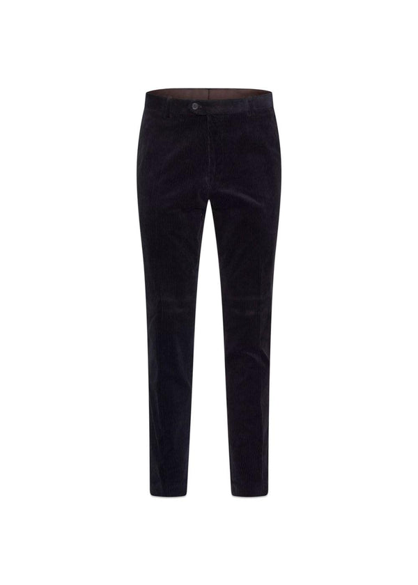 Oscar Jacobson's Denz Trousers - Navy. Buy trousers here.