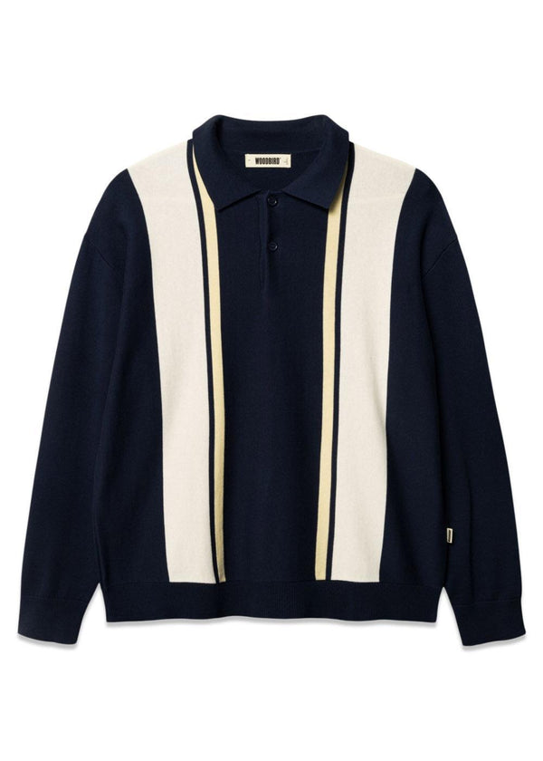 Dom Gran Polo - Dark Navy-Knitwear-Woodbird-Butler Loftet