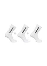 Salomon EVERYDAY CREW 3-PACK-WHITE-WHITE-WHITE - White / White / White. Buy socks/stockings here.