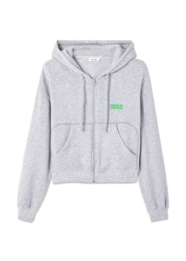 EVONA - Gris Clair Chine-Sweatshirts-American Vintage-Butler Loftet