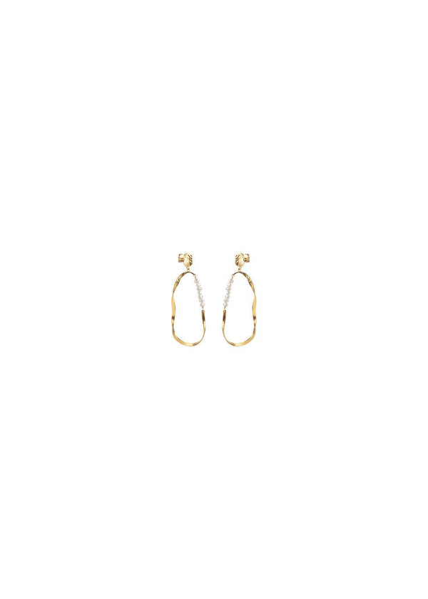 Earring, Aloma Pearl Large - Pearls-Jewellery-ENAMEL Copenhagen-Butler Loftet