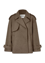 EsmundMD jacket - Espresso Melange-Outerwear-Modström-Butler Loftet