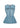 FLARED DENIM TOP - Hydrangea (Blue)-Top-Rotate-Butler Loftet