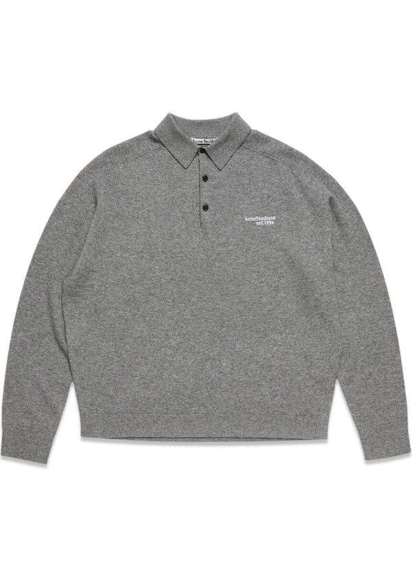 FN-MN-KNIT000611 - Dark Grey-Knitwear-Acne Studios-Butler Loftet
