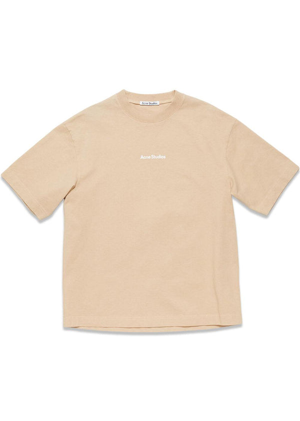 FN-UX-TSHI000051 - Wheat Beige-T-shirts-Acne Studios-Butler Loftet