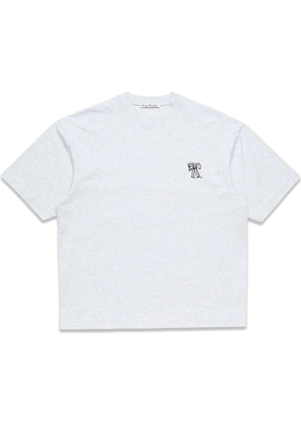 FN-UX-TSHI000292 - Pale Gray Melange-T-shirts-Acne Studios-Butler Loftet