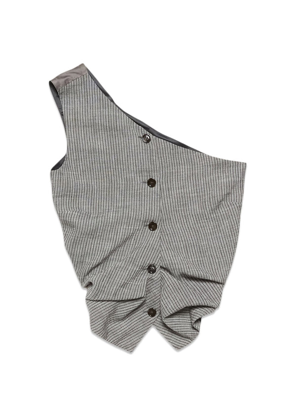 FN-WN-BLOU001013 - Grey Melange-Top-Acne Studios-Butler Loftet