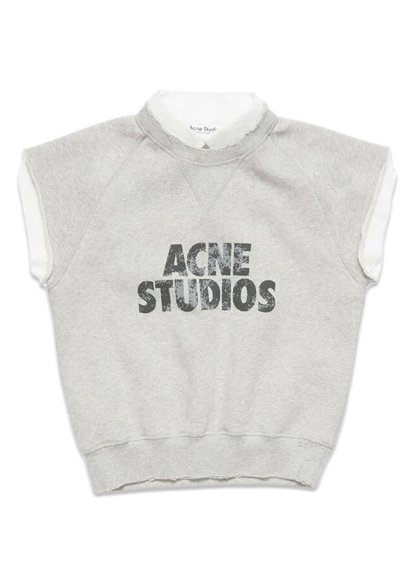 FN-WN-SWEA000290 - Gray Melange-Top-Acne Studios-Butler Loftet
