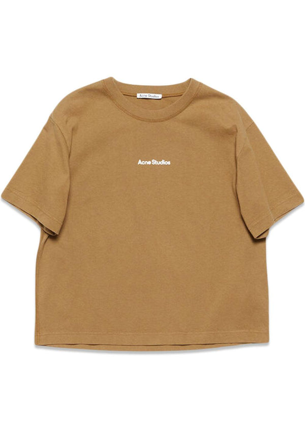 FN-WN-TSHI000636 - Mud Beige-T-shirts-Acne Studios-Butler Loftet
