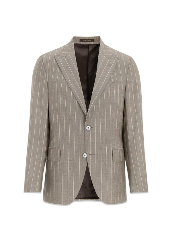 Faron Blazer - Suede Brown-Blazers-Oscar Jacobson-Butler Loftet