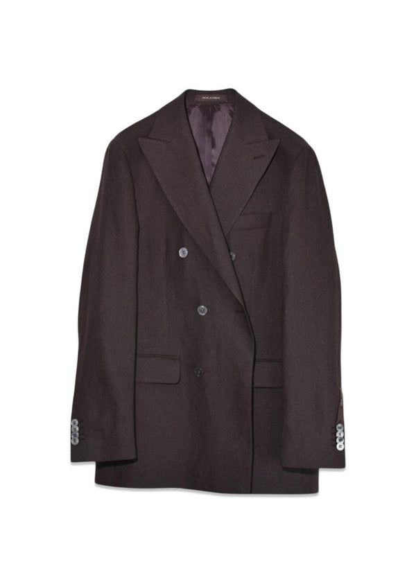 Farris Blazer - Brown Elk-Blazers-Oscar Jacobson-Butler Loftet