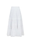 Felicia S Voile Skirt - White-Skirts-Neo Noir-Butler Loftet