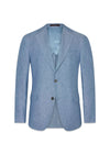 Ferry Soft Blazer - Smog Blue-Blazers-Oscar Jacobson-Butler Loftet