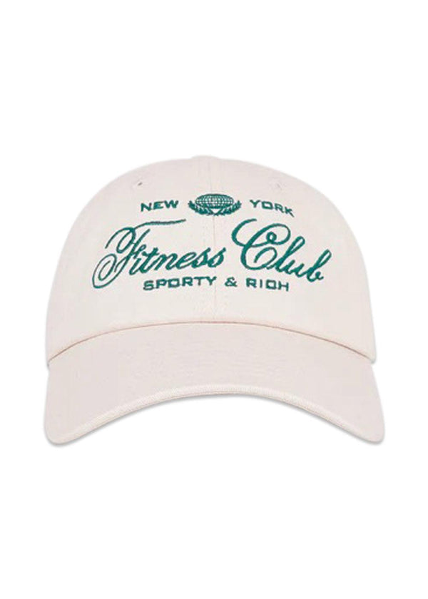 Fitness World Cap - Cream-Headwear-Sporty & Rich-Butler Loftet