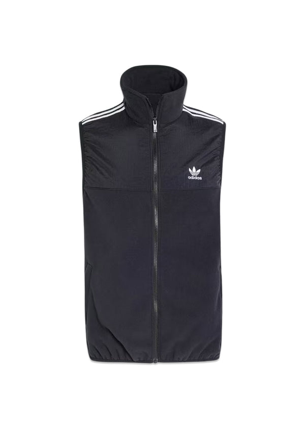 Fleece vest - Black-Outerwear-Adidas Originals-Butler Loftet